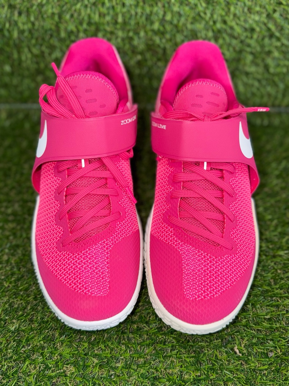 Nike Zoom Live Kay Yow Think Pink Basketball Shoes Men's Size 10.5